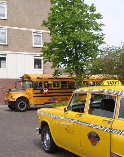 Amerikaanse schoolbus